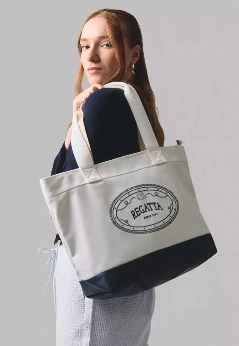 Emblem Canvas Tote Bag