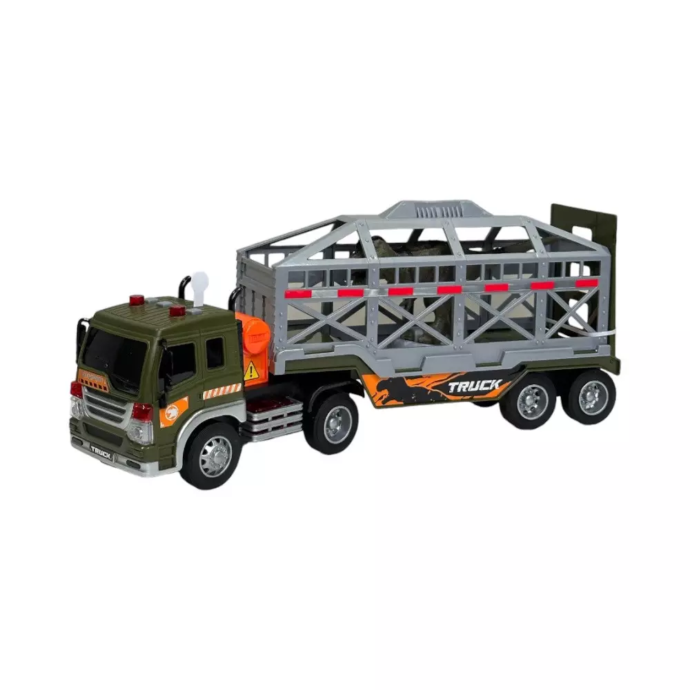 Cruzer 1:16 City Action Friction Dino Rescue Transport Truck