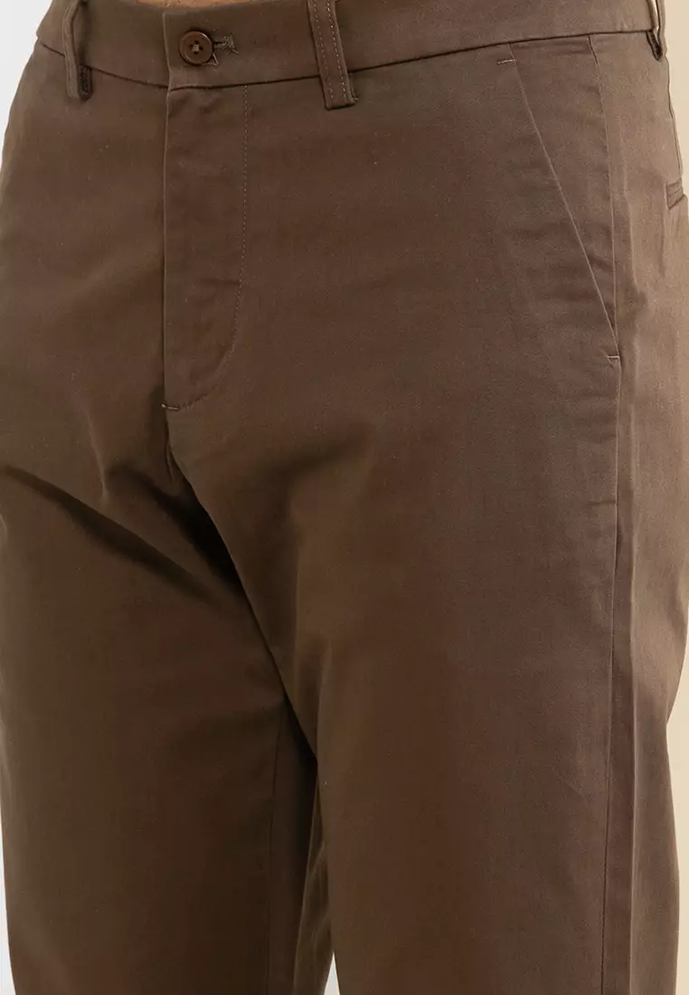 Premium Sateen Slim Chinos