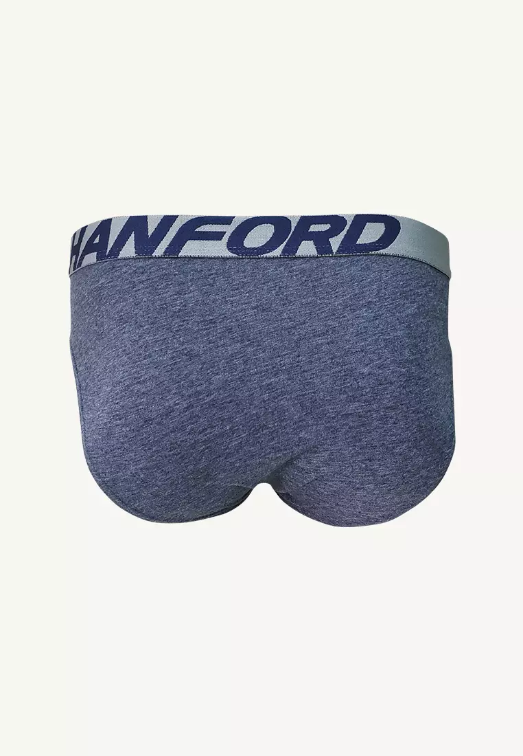 Regular Cotton Men's Briefs Agean - Assorted Colors (3in1 Pack)