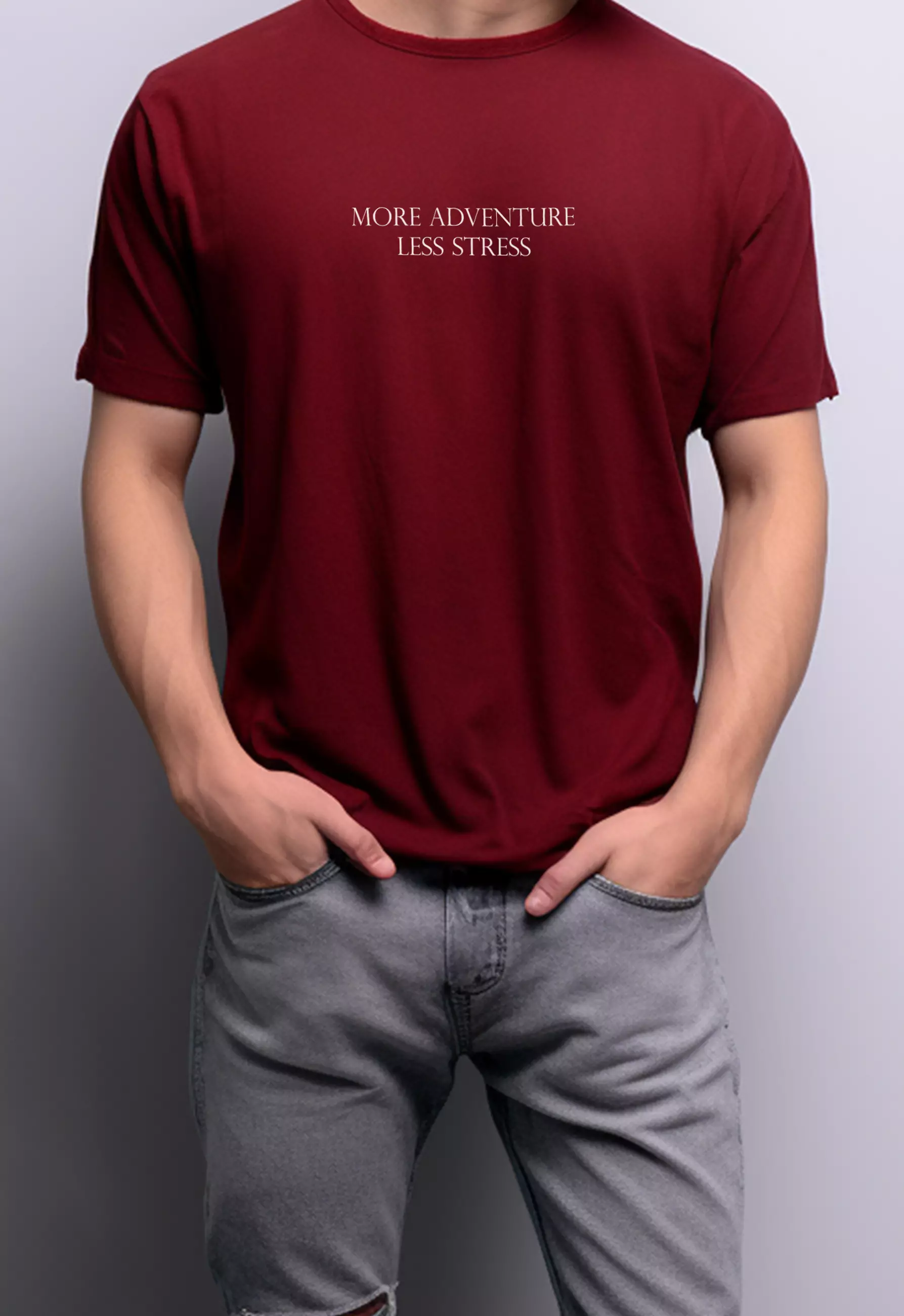 MTQ64 Third Day T shirt kaos distro jepang instacool kaos graphic more adventure merah maroon