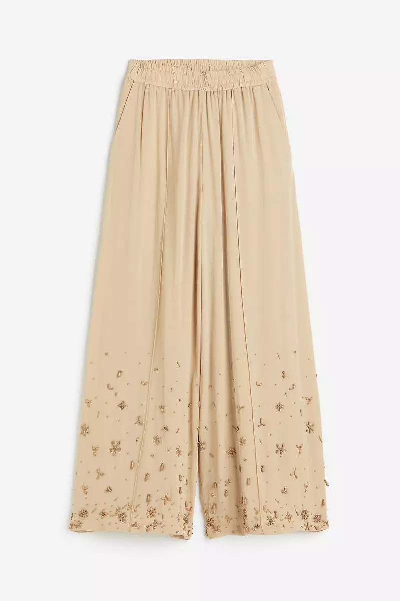 Beaded trousers