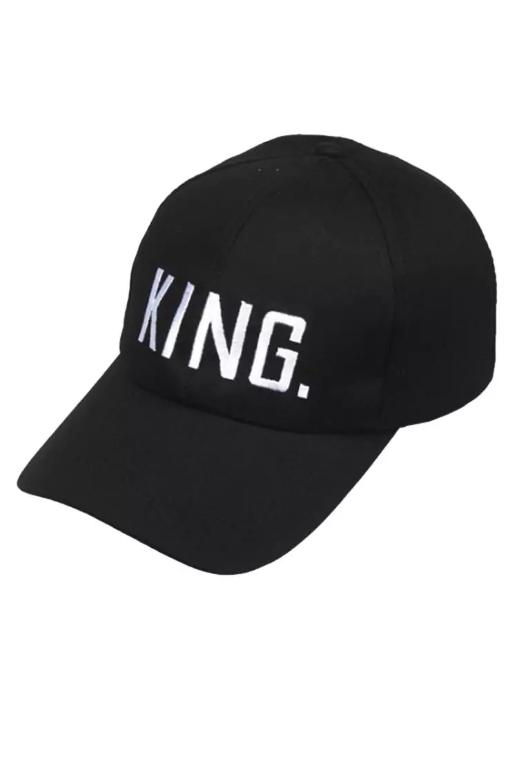 Buy Kings Collection King Embroidery Black Adjustable Baseball Cap ...
