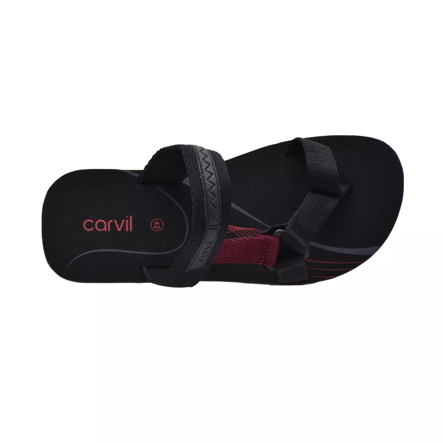 Carvil Sandal Anak Spextra Jr-S08 TP Black/ Red