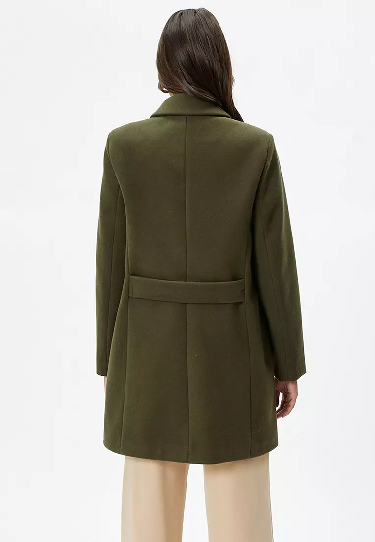 Gold Buttoned Kase Coat