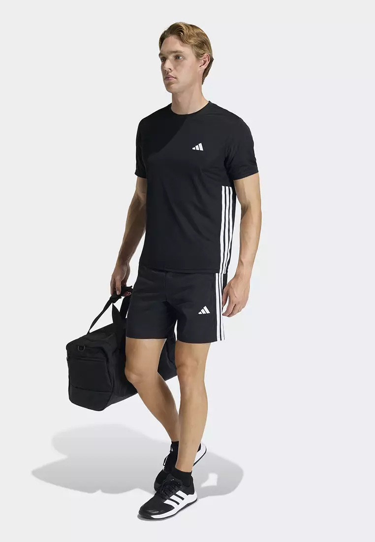 Workout Essentials Base 3-Stripes T-Shirt