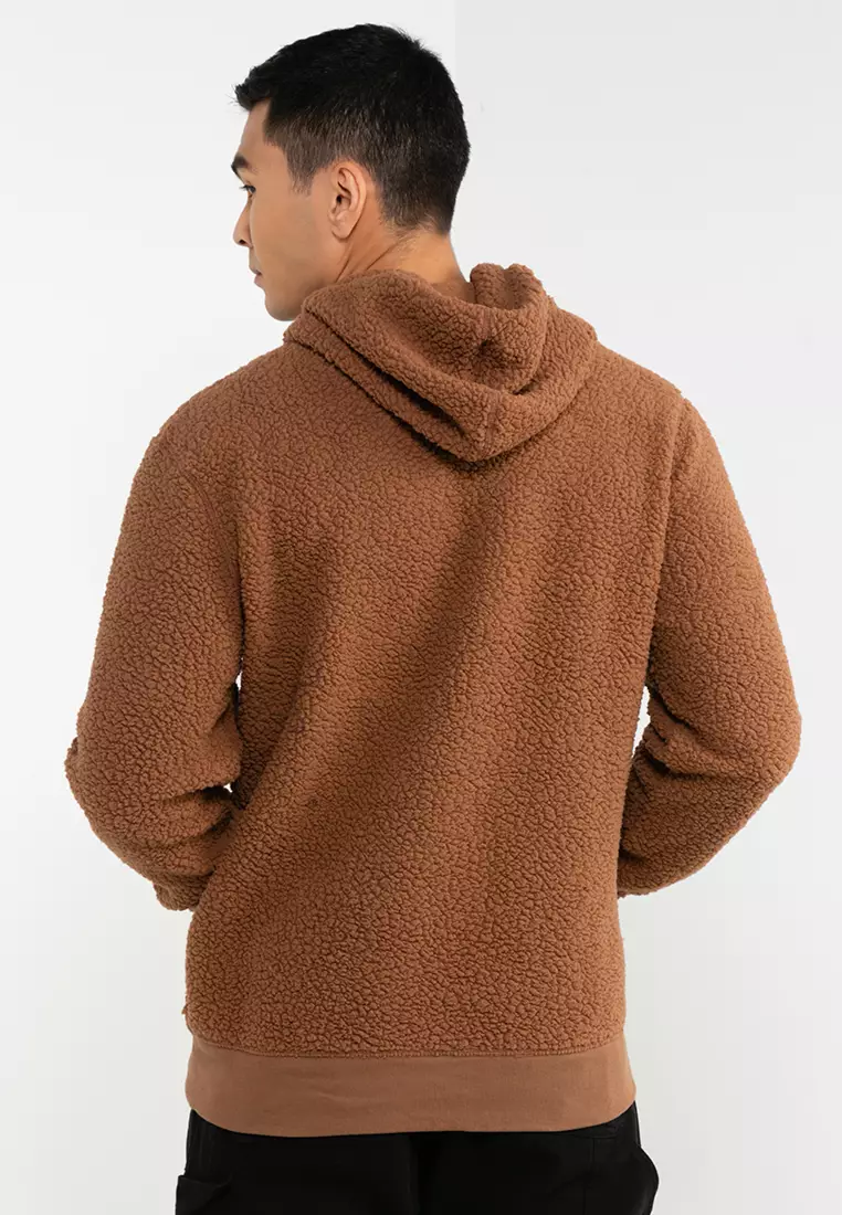 Gap sherpa hotsell hoodie mens