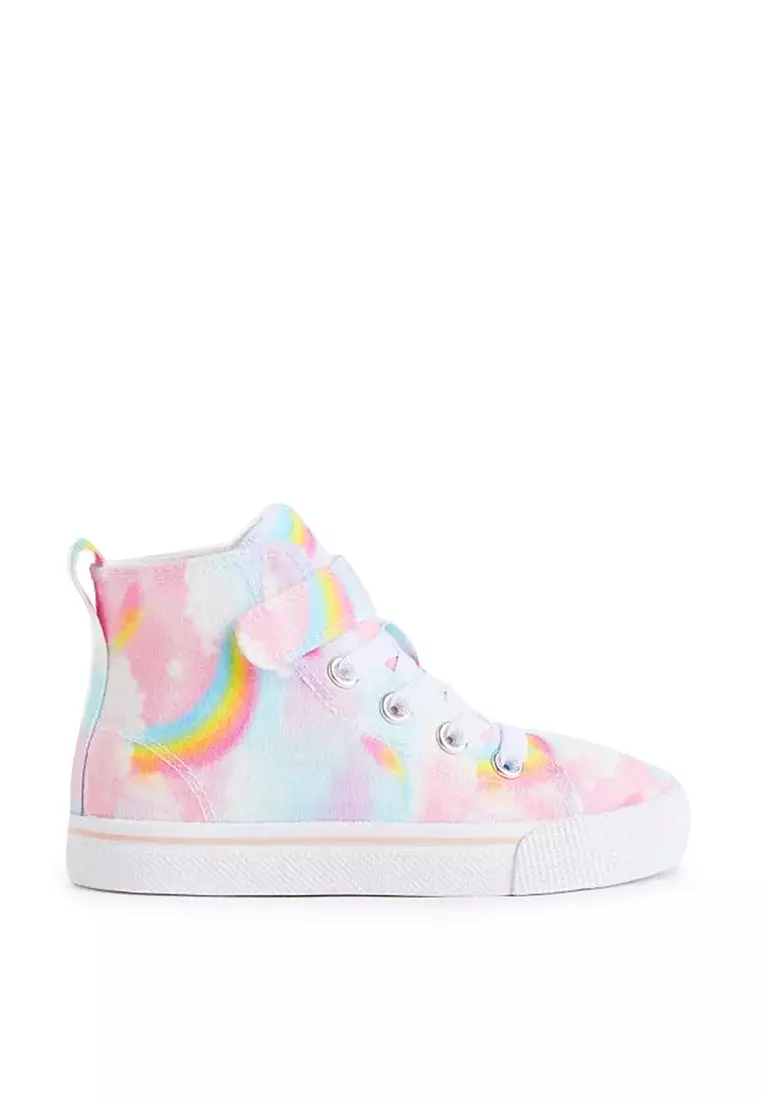 Girls canvas deals high tops