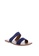 ANINA blue Kari Slide Sandals 06EA3SHF0F8DC0GS_2