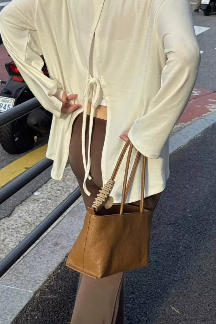 Boat Shopper Washed Light Brown