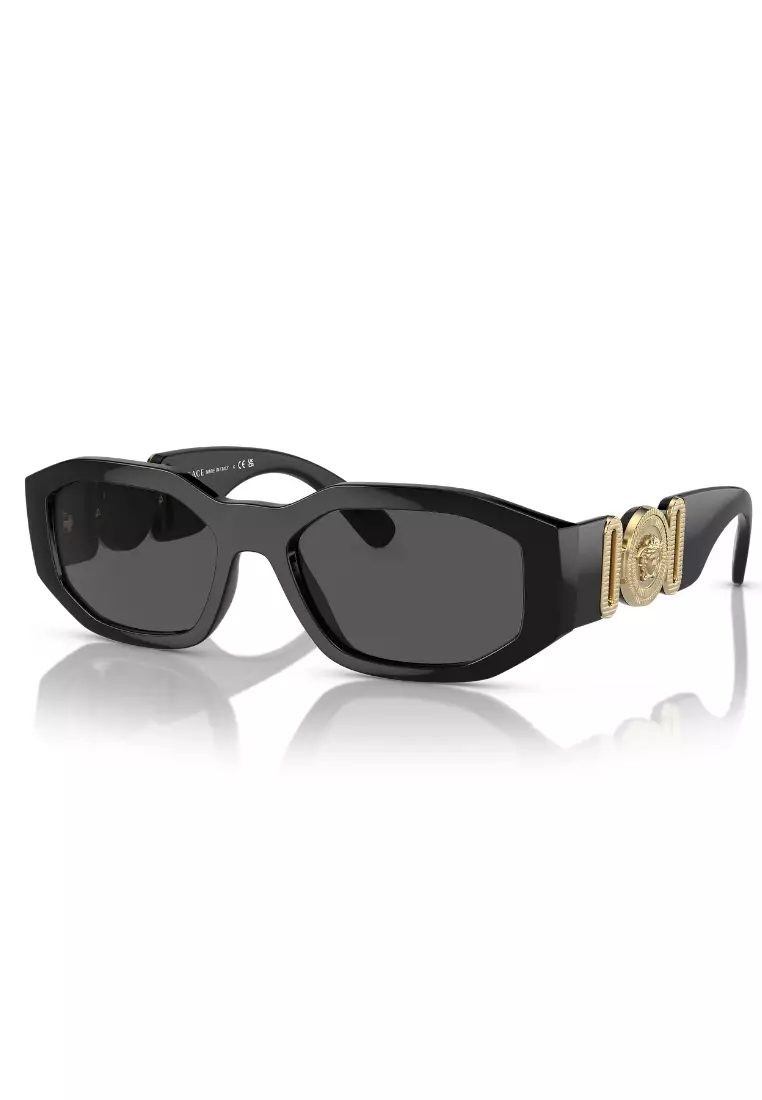 Buy Versace Black / Dark Grey Lenses (VE4361 GB1/87-53) 2026
