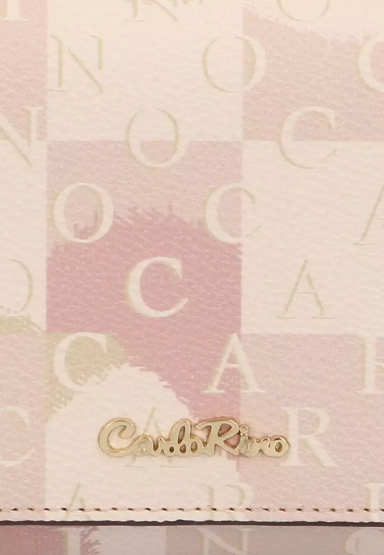 Dark Beige The Camo Long 2-Fold Wallet