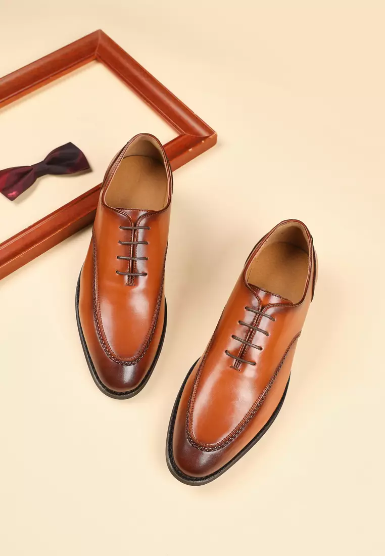Basic Business Leather Oxford Shoes KB35511