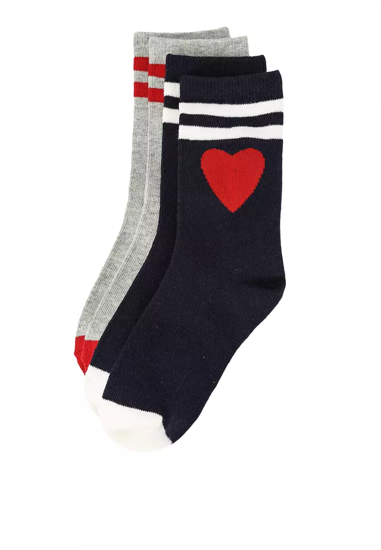 Gap Black Marvel Avengers 7 Pack Crew Socks