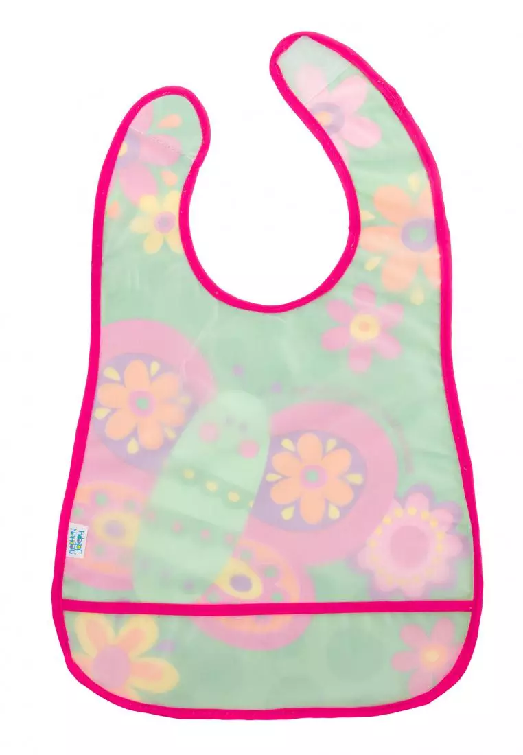Wipeable Bib- Butterfly