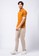 The Executive brown Slim Fit Polo Shirt with Front Zipper E3F95AAC25F27FGS_4