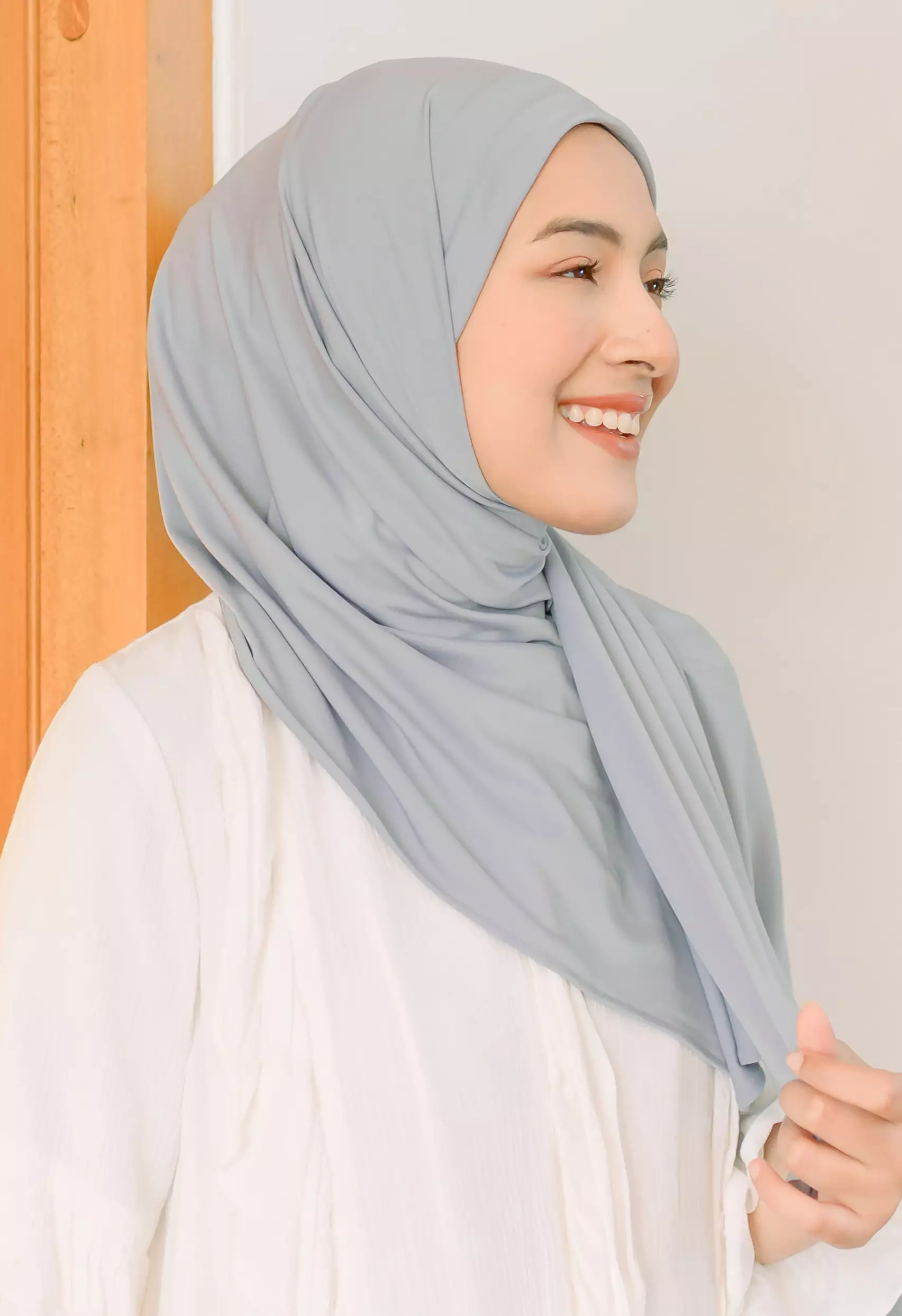 Yara Shawl Grey Griss