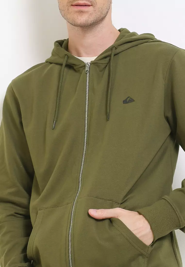 Basic Hood Zip Young Men
