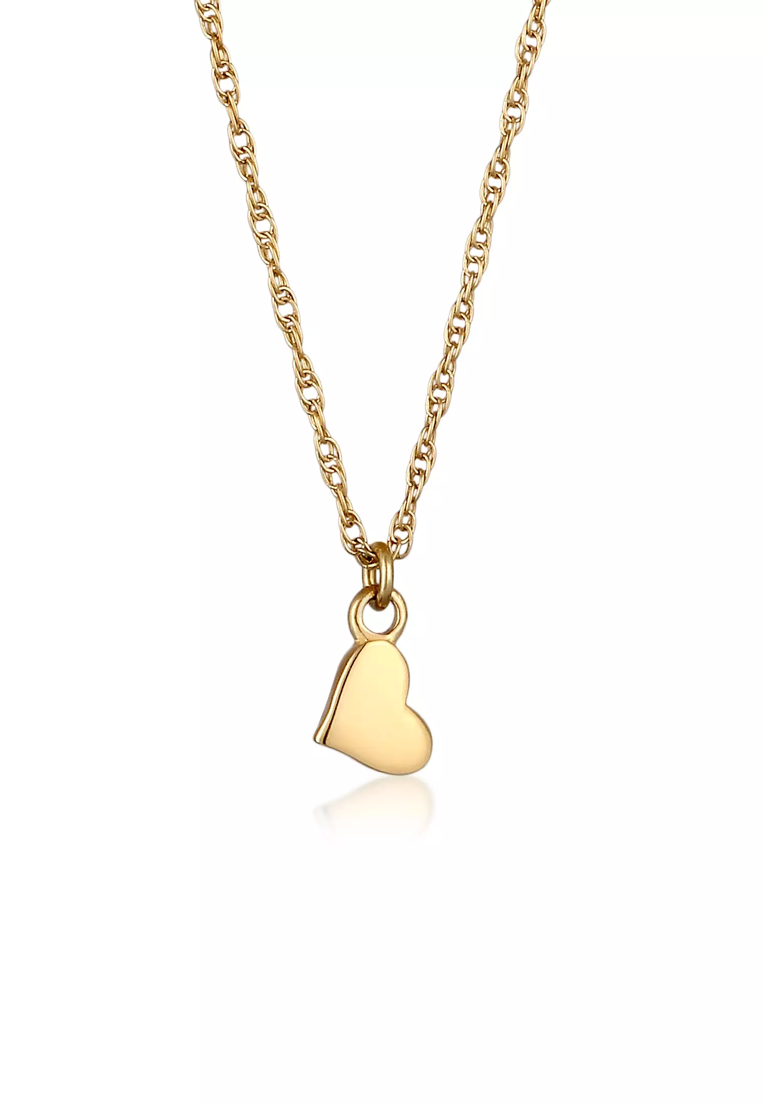 Necklace Heart Gold Plated