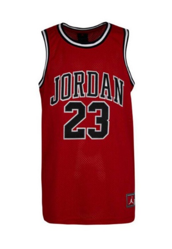 Jordan red Jordan Boy's Jordan 23 Jersey - Gym Red 6C0F9KAFCA2B27GS_1