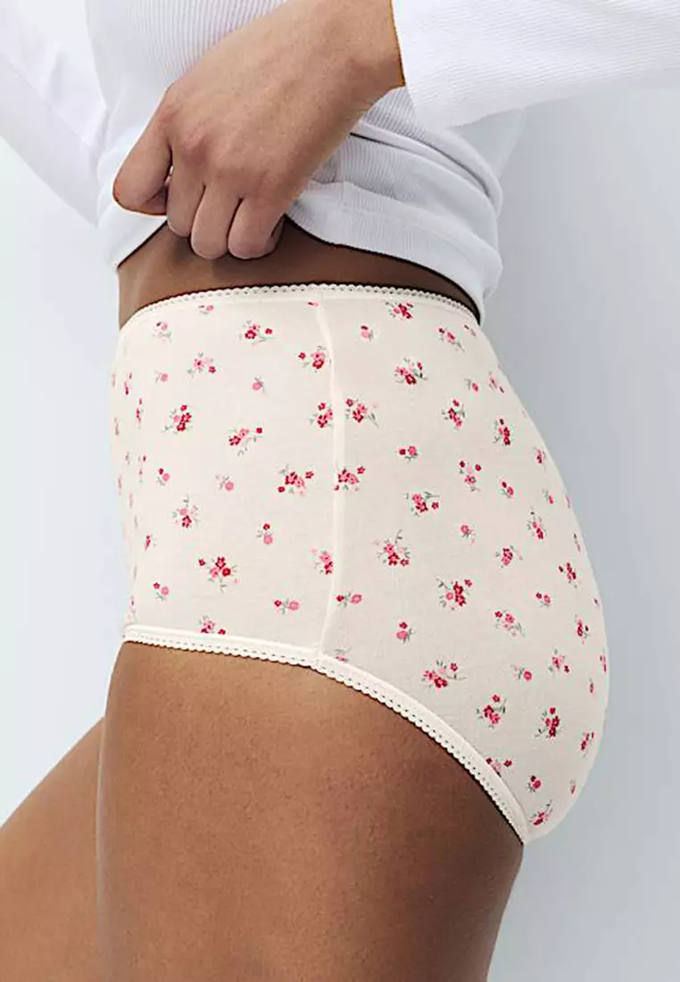 5pk Cotton Lycra Full Briefs