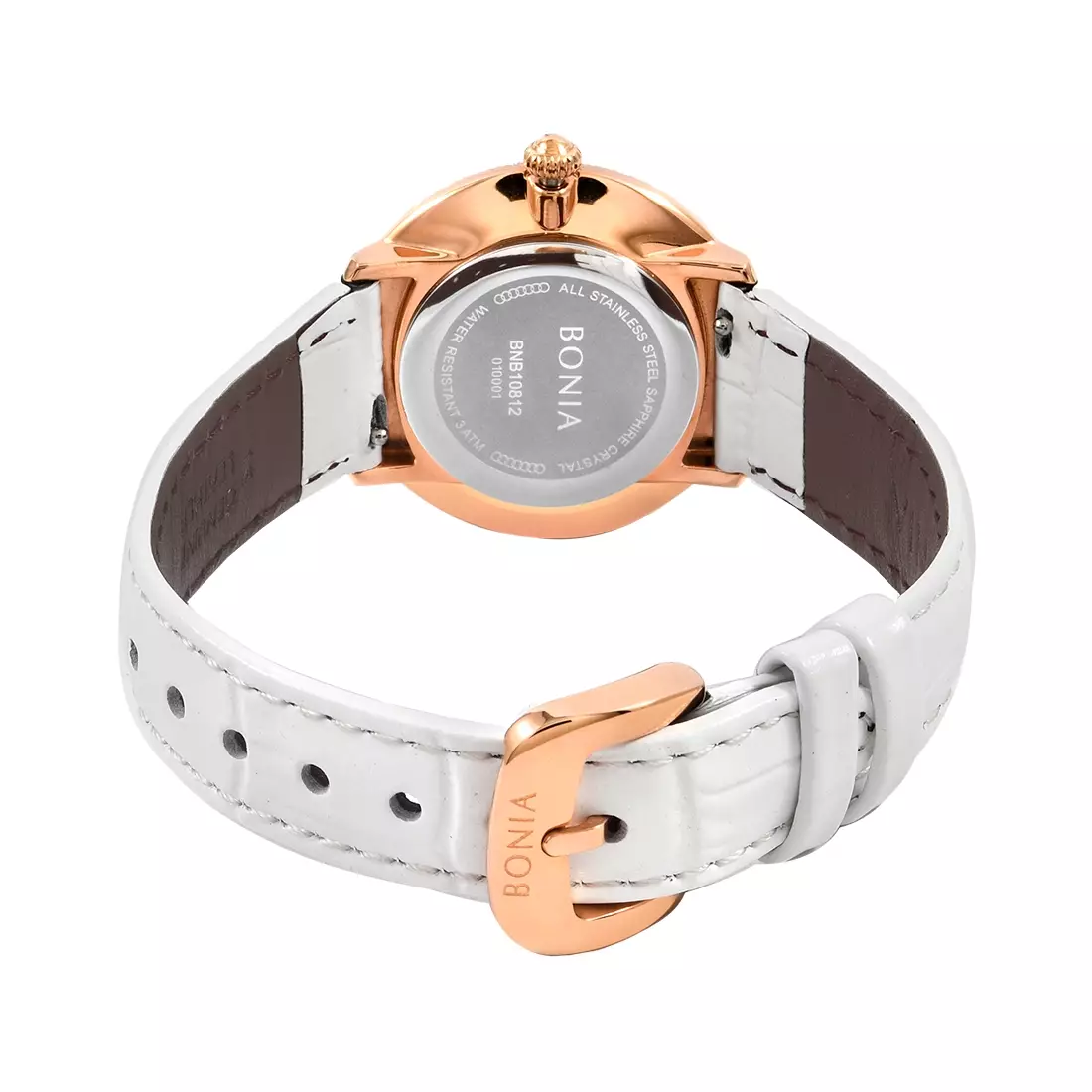 Jam Tangan Wanita Bonia Elegance Leather B10812-2517S Original