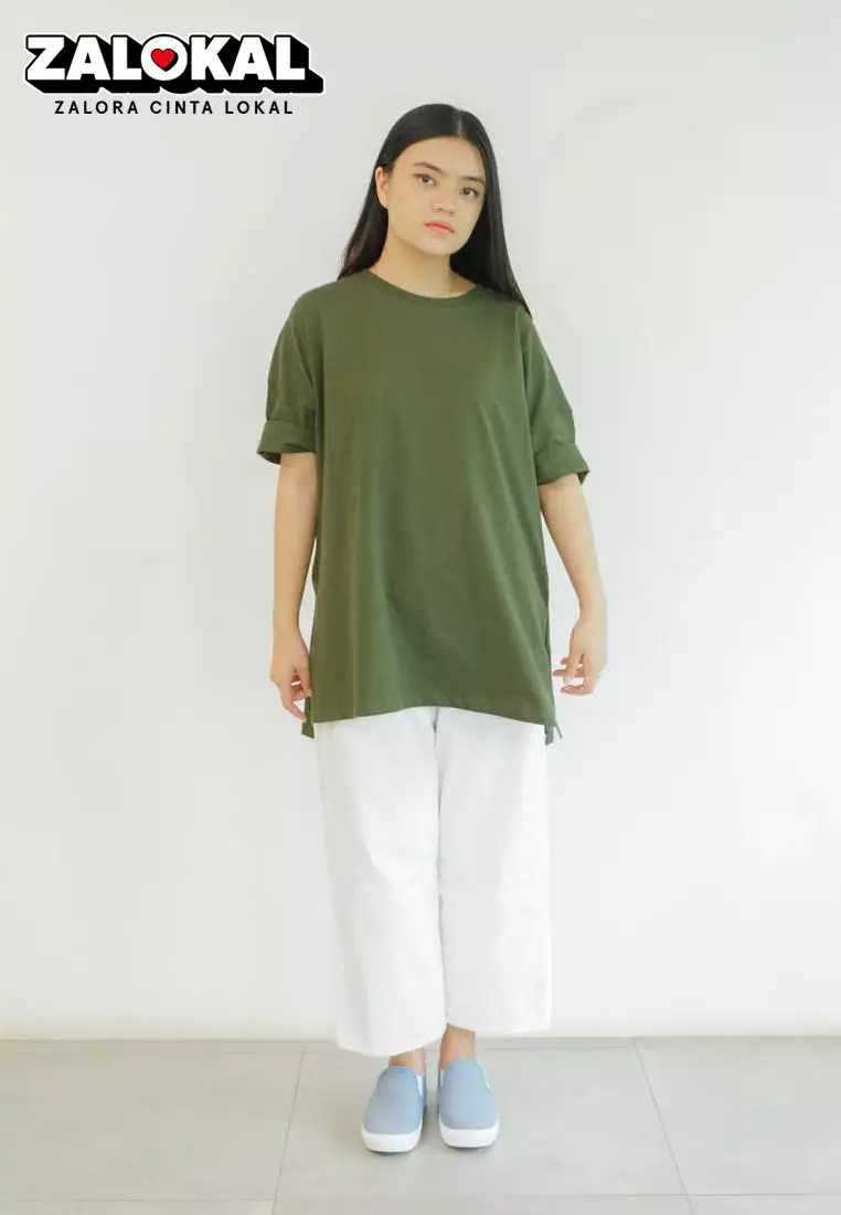 Blow Fany Kaos Oversized Slit Cut