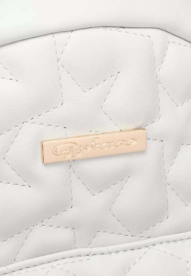 GYKACO LYNN Light Grey- Tas Ransel Wanita - Fashion Backpack (IMPORT)