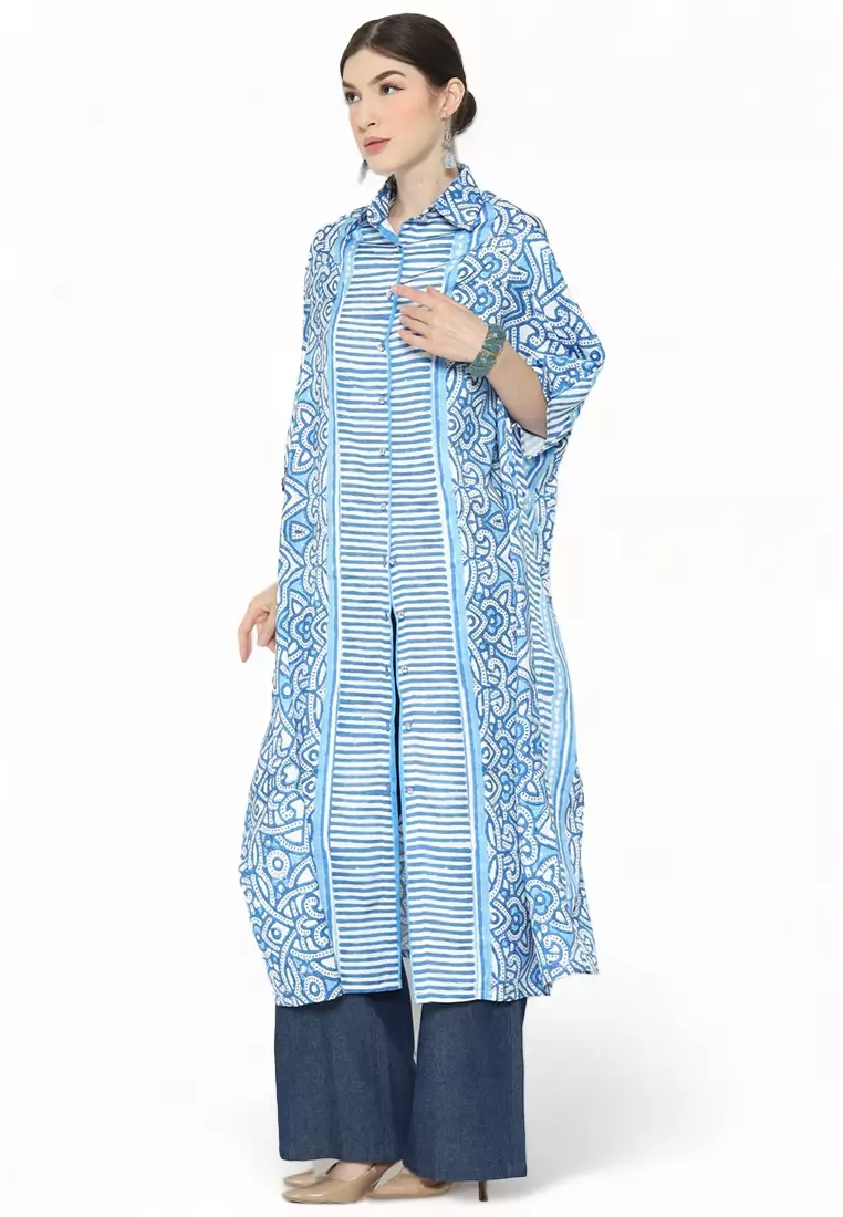 Kanzi Collared Kaftan