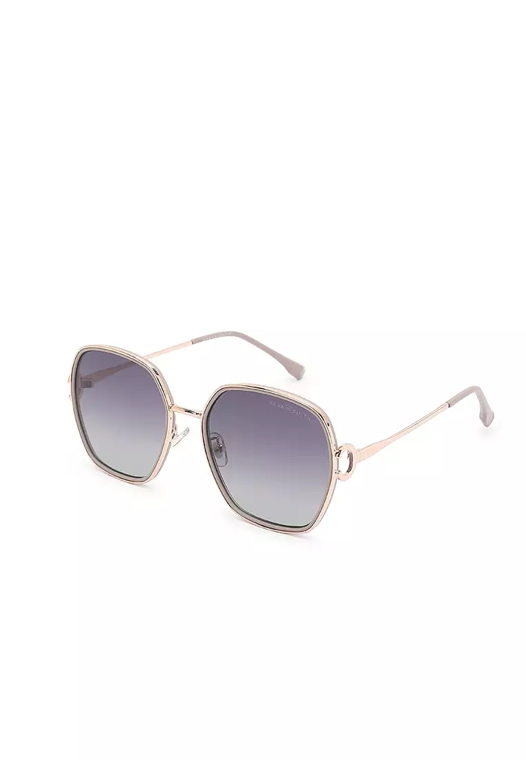 Unisex Fashion Sunglasses - Sand Mud Purple