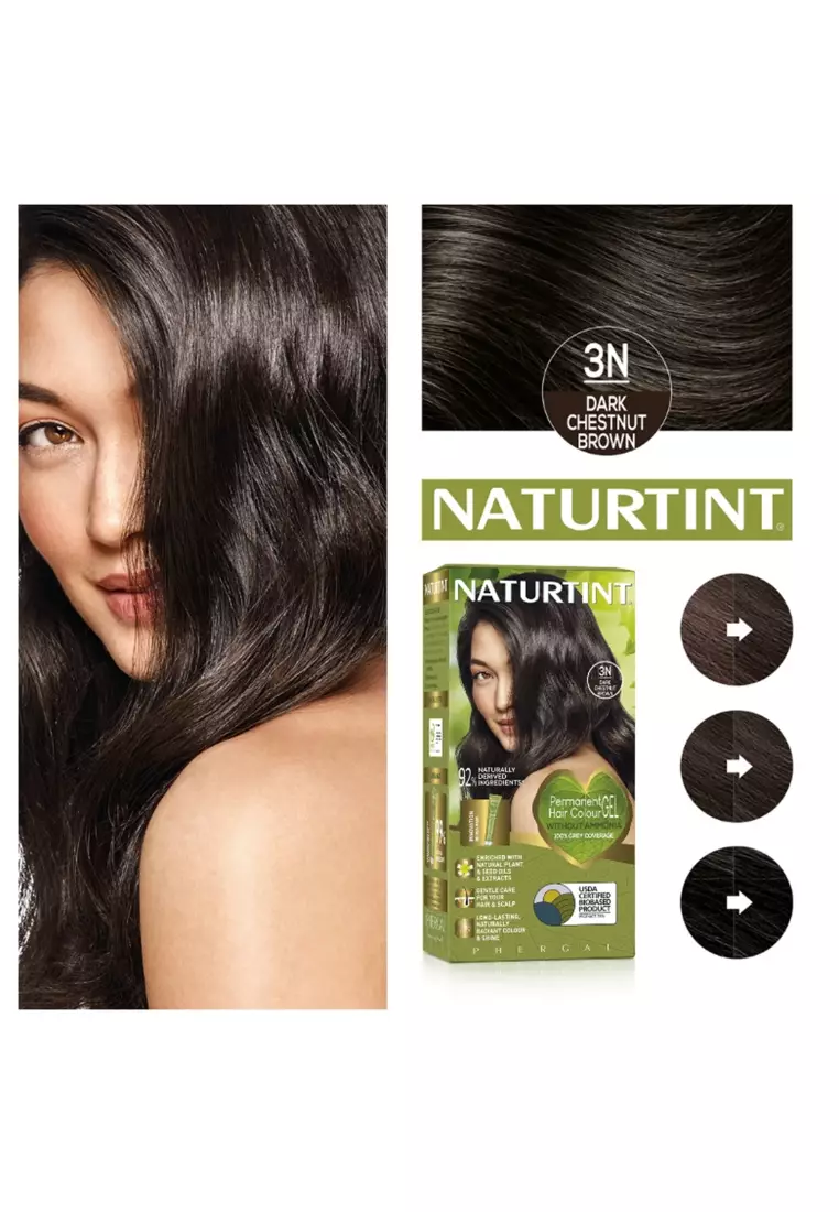 Naturtint Multicare 3N Dark Chestnut Brown 165ml [NTN3N]