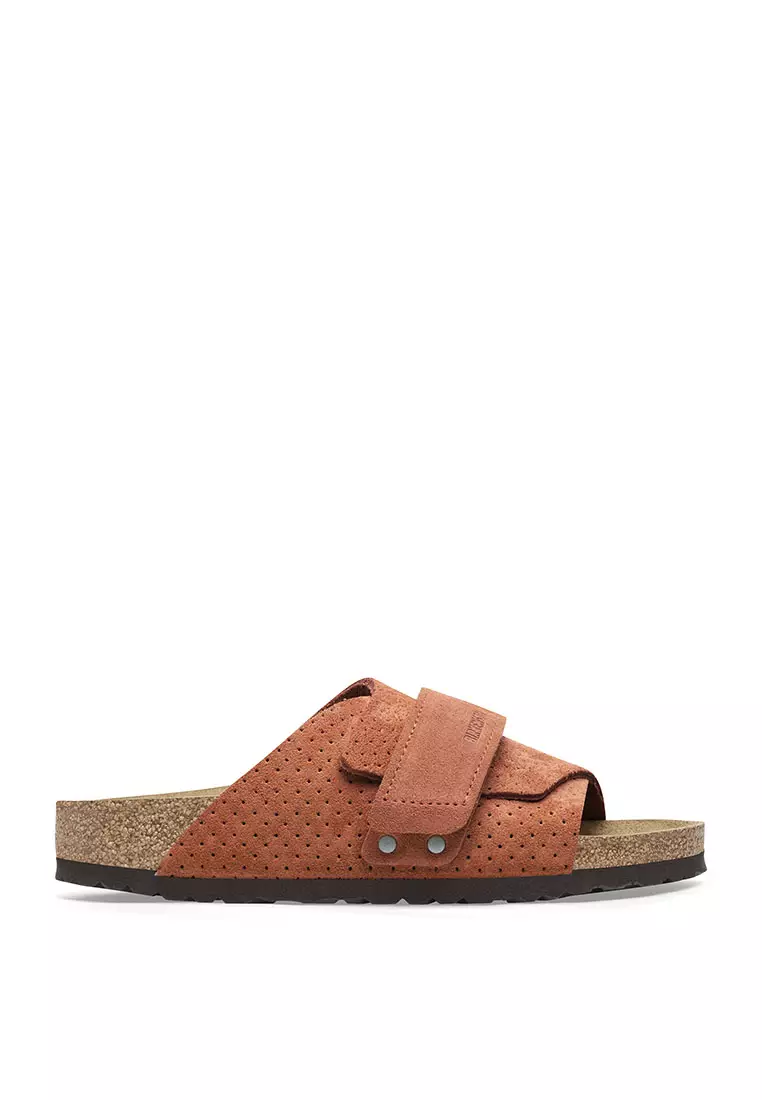 Discount on Birkenstock  shoes - SKU: Kyoto Suede Embossed