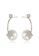 Rouse silver S925 Korean Floral Stud Earrings BABBDAC64AB4A0GS_1