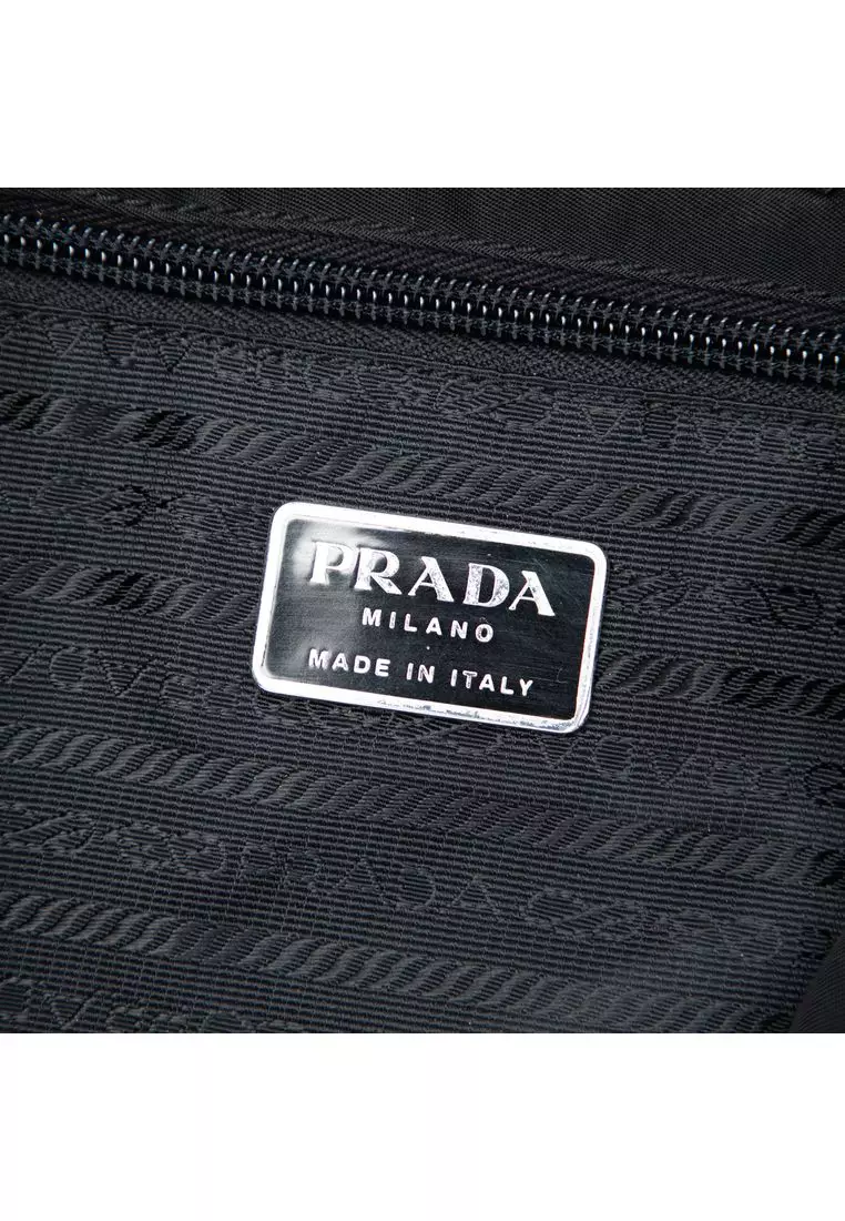 Pre-Loved Prada Tessuto Acrylic Handle Bag