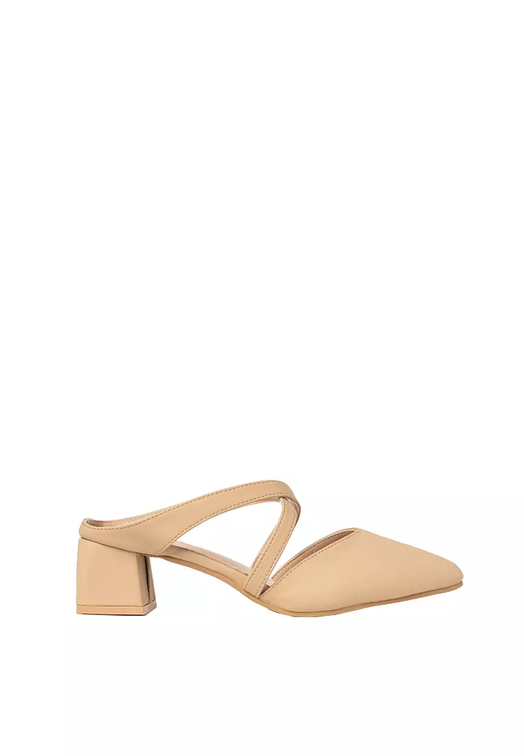 Discount on Happy2U  shoes - SKU: BASIC Aurel Cross Mid Heels