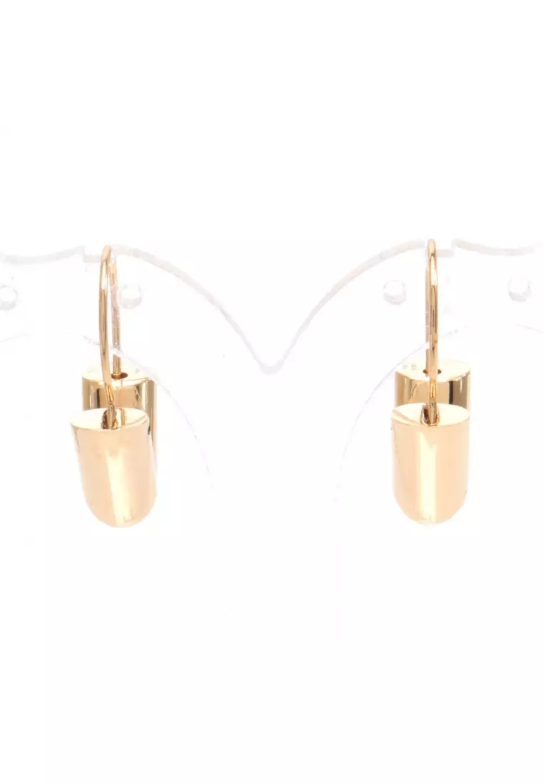 Buy Louis Vuitton Pre loved Louis Vuitton hoop earrings essential