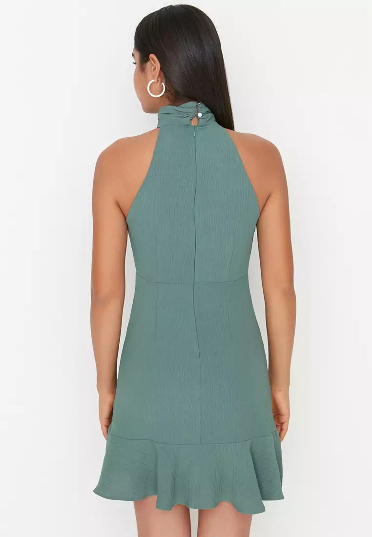 Mini Halter Neck Dress