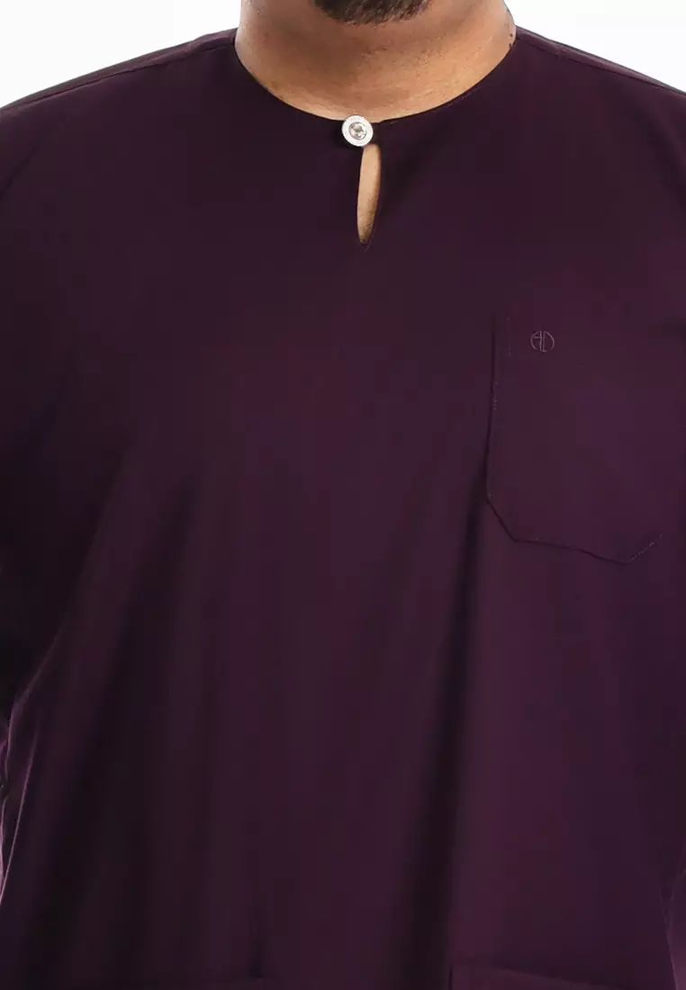 Alain Delon Baju Melayu Teluk Belanga Dewasa - 19026003-83BrunetteBrown