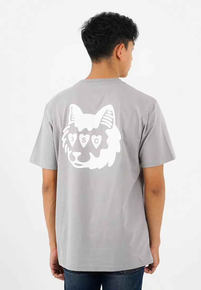 3Second Men's T-Shirt Short Sleeve Regular Fit Cotton Gale 371224