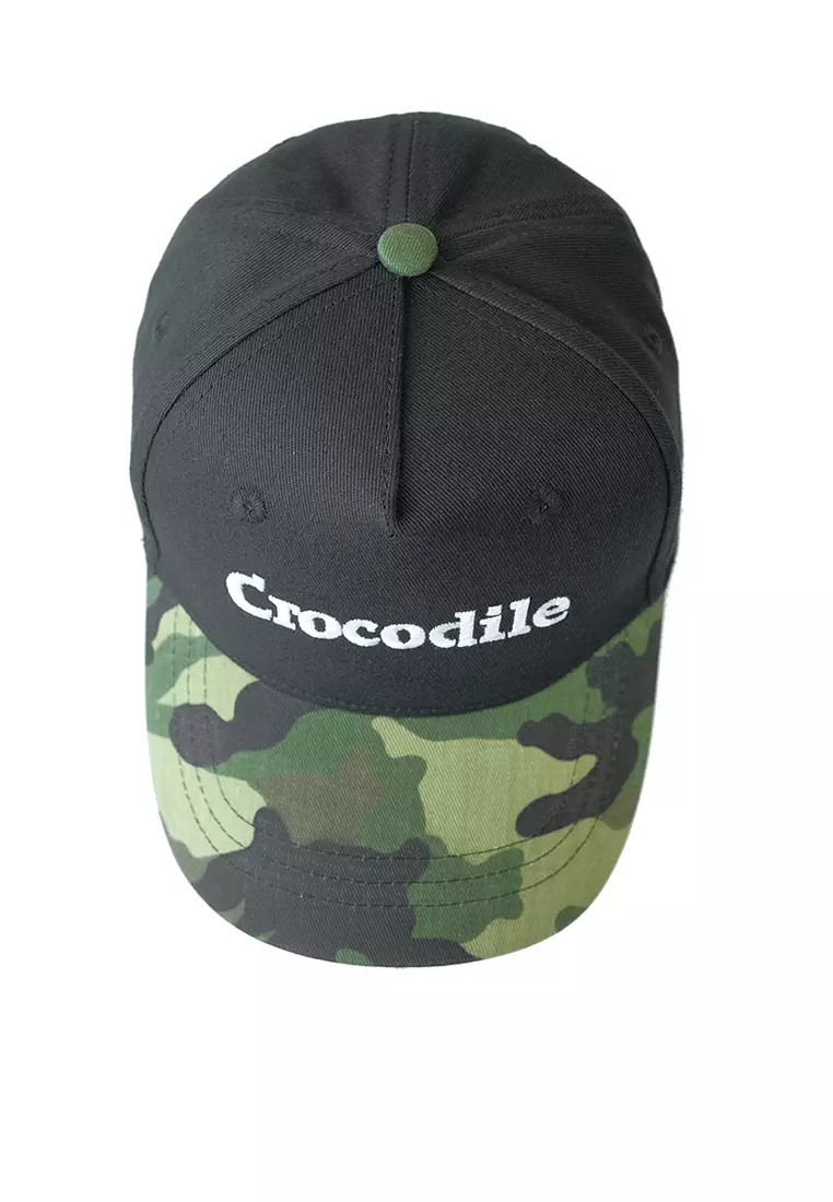 Crocodile KIDS BB CAP Black Army - original bahan katun 100%