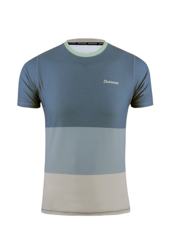Jual Duraking Dk Daily Active Wear Tri Colors Shirt Blue Regular Fit Original Zalora Indonesia
