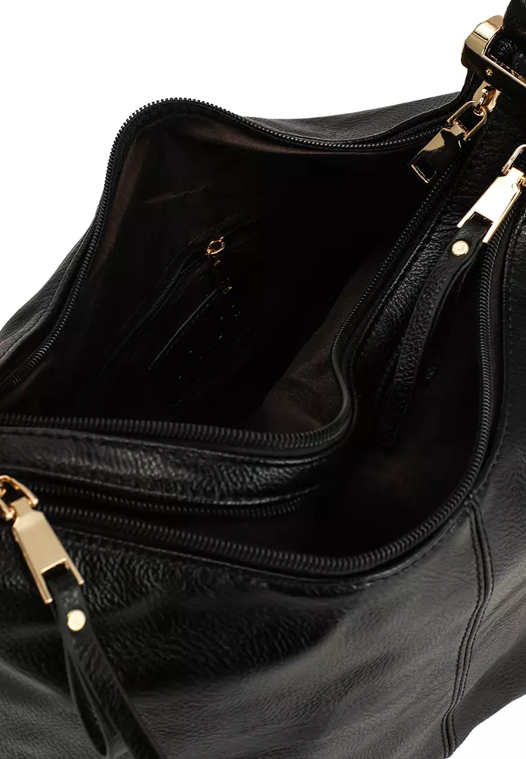 Buy Unisa Vintage Faux Leather Hobo Bag 2024 Online | ZALORA Philippines
