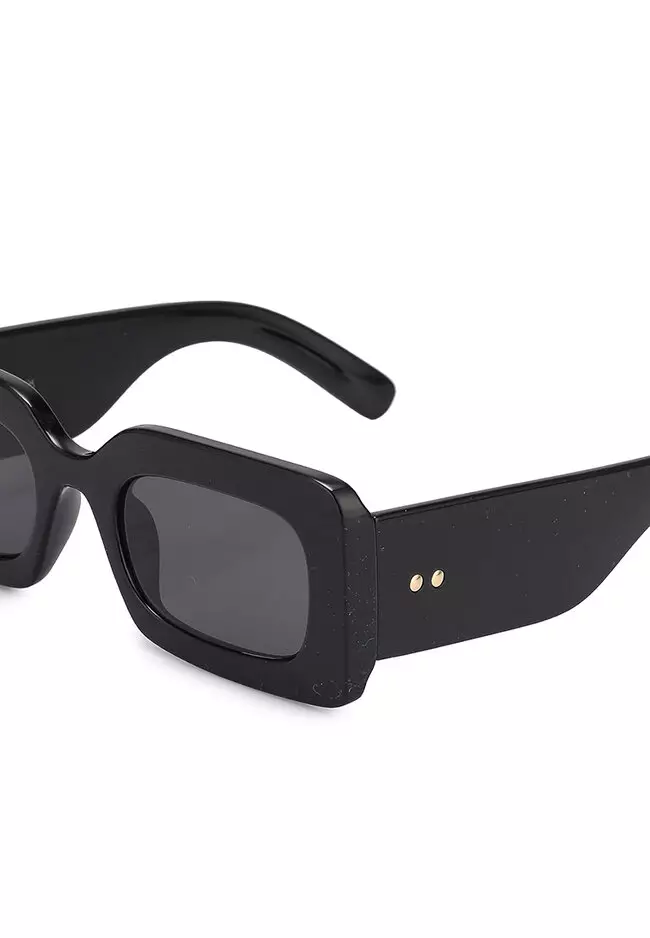 Thick hot sale rimmed sunglasses