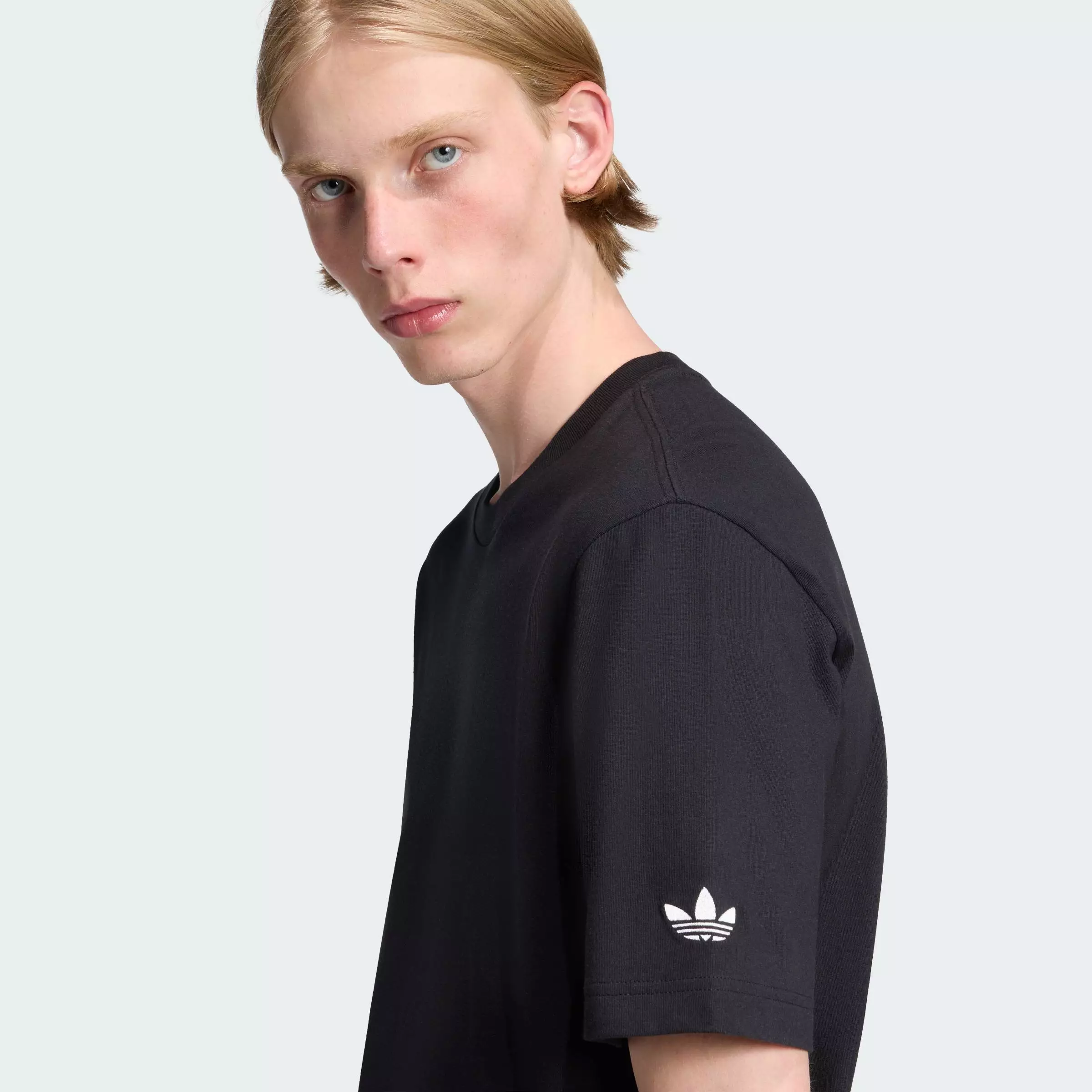 Lifestyle M BLANK TEE Men Black KD4066