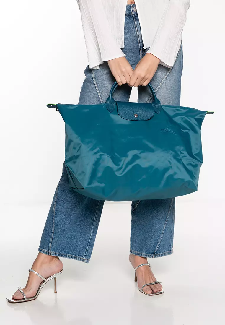 Jual LONGCHAMP Le Pliage Green S Travel Bag (ct) Original 2024 ZALORA