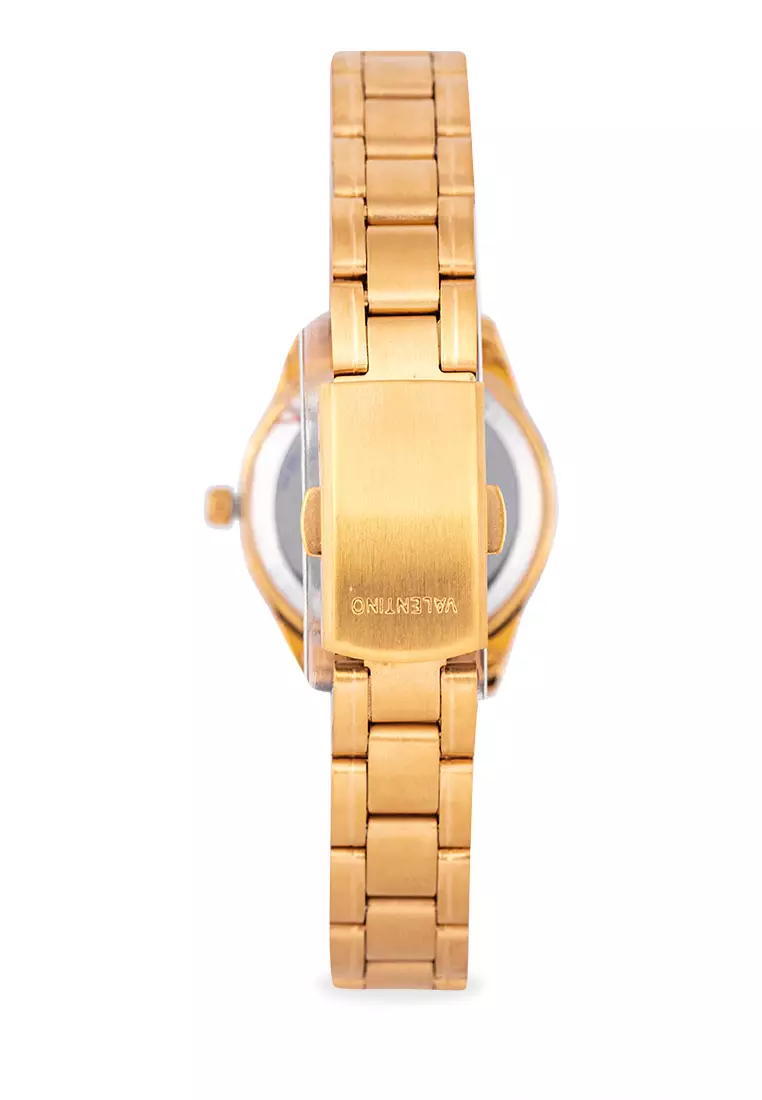 Analog Watch 20122258-Gld - Gold Dial