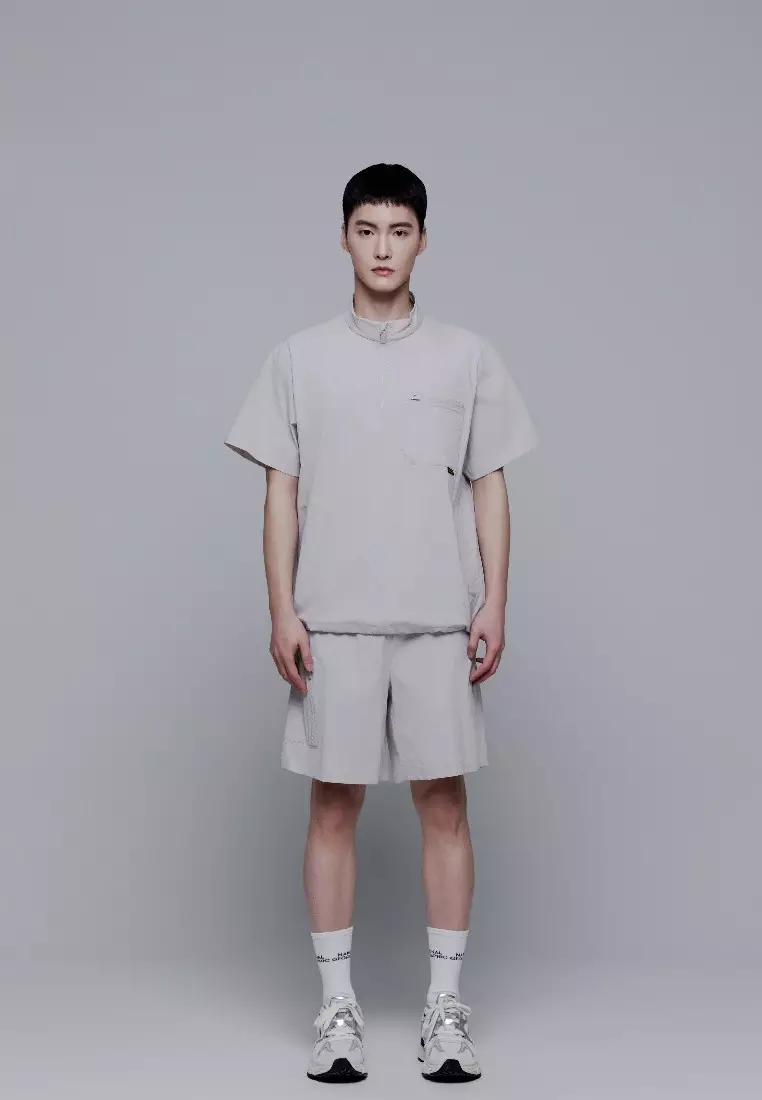 男女同款FIOTOS短袖Anorak輕便運動外套