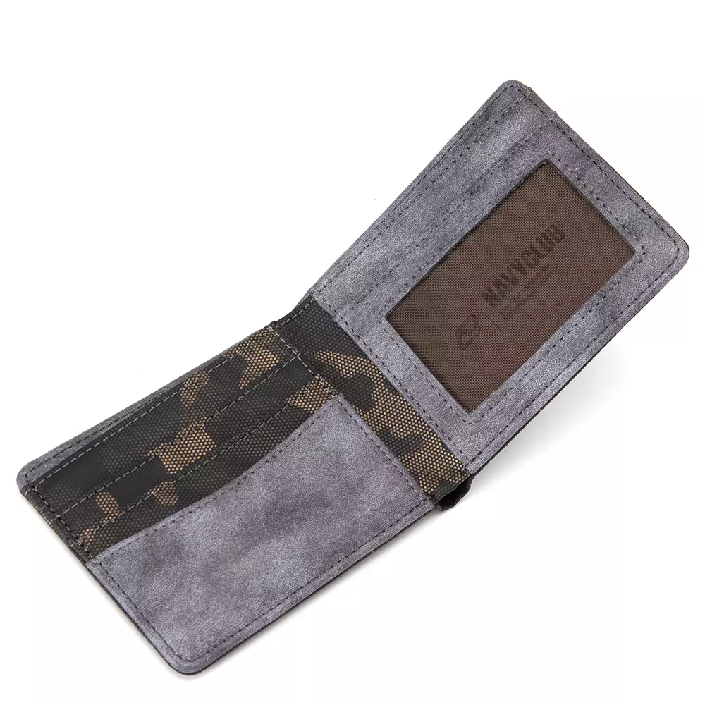 Navy Club Rainer Dompet Pria Kasual - Dompet Lipat Motif Army Dompet Camo Free Box Exclusive