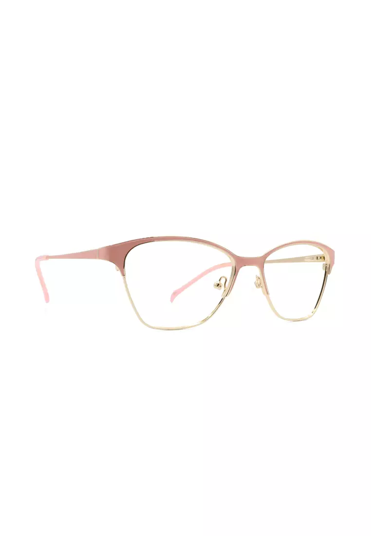 SS1943 (C1-Pink & Gold) Anti-Radiation Computer Eyeglasses for Women
