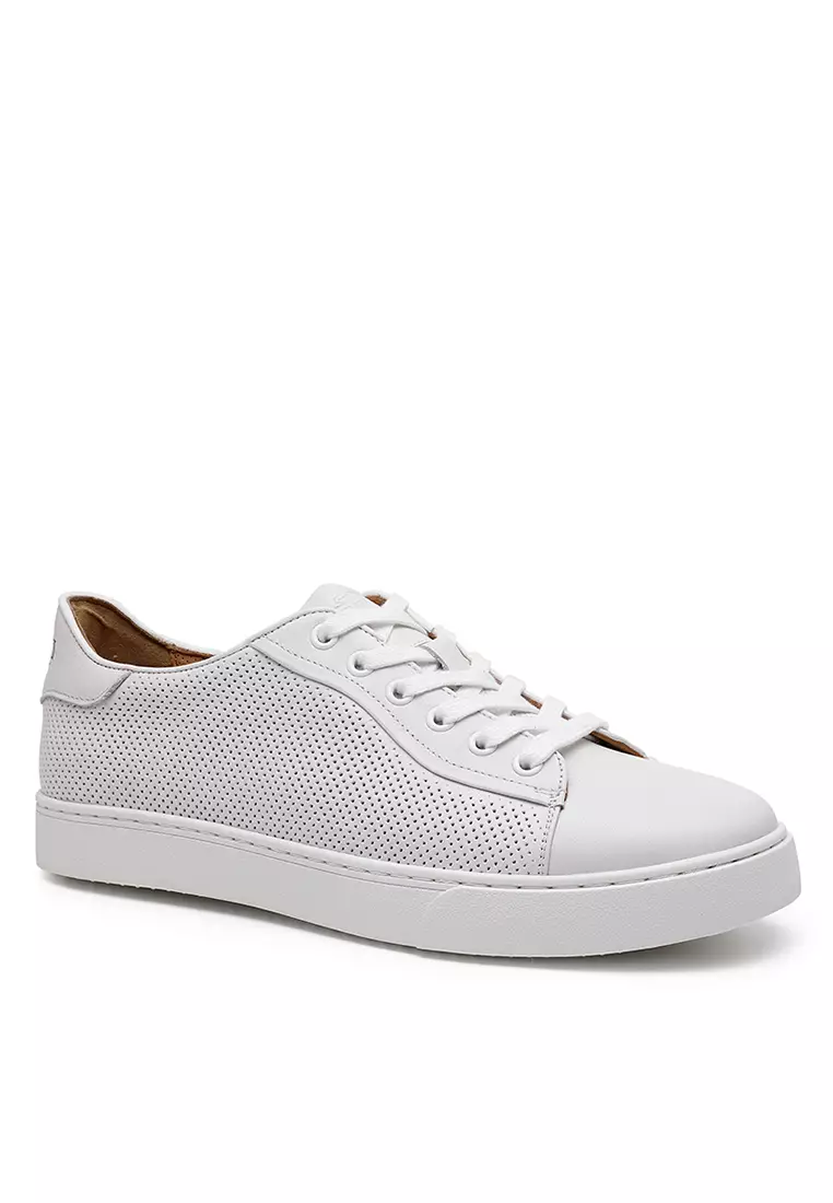 White leather sneakers deals sale
